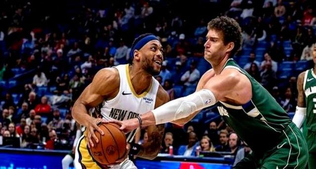 雄鹿队在客场比赛中大胜开拓者队